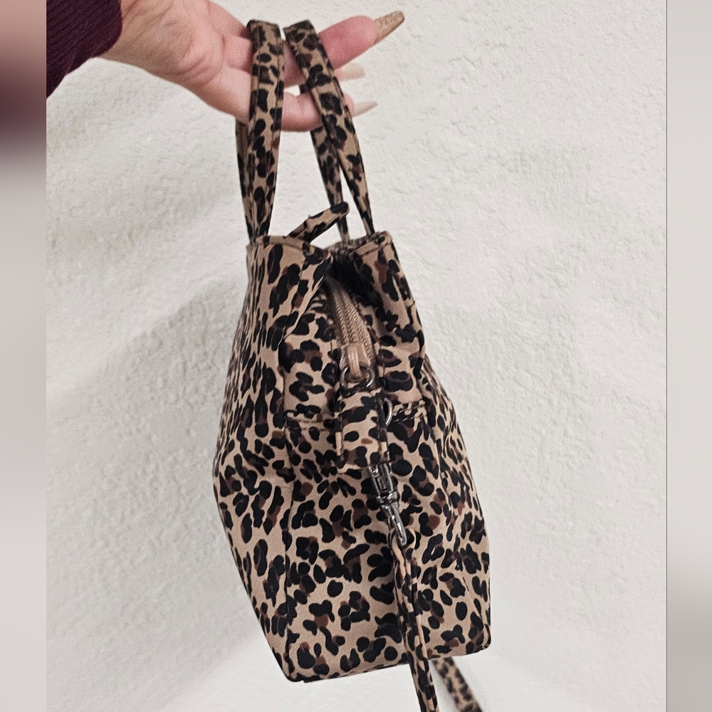 Leopard Print Mini Handbag - Picture 3 of 8